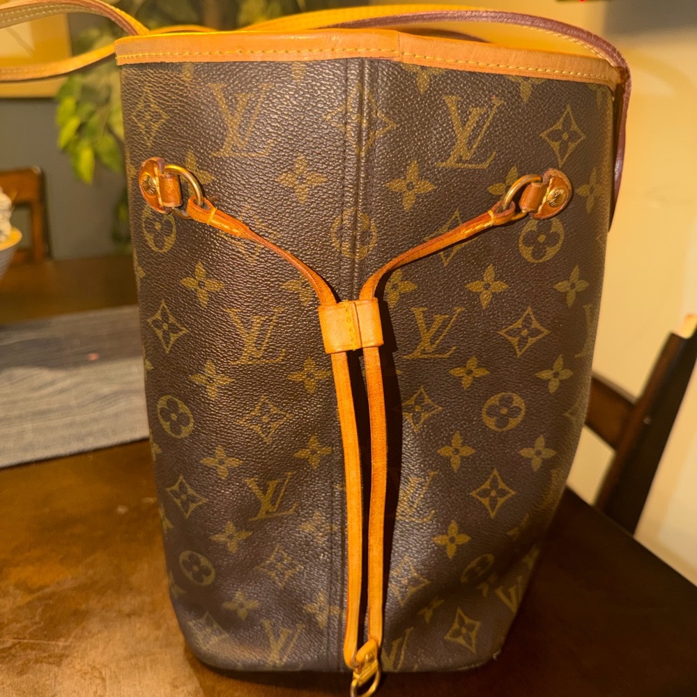 Brown Monogram Tote Bag Neverfull MM - Picture 12 of 16